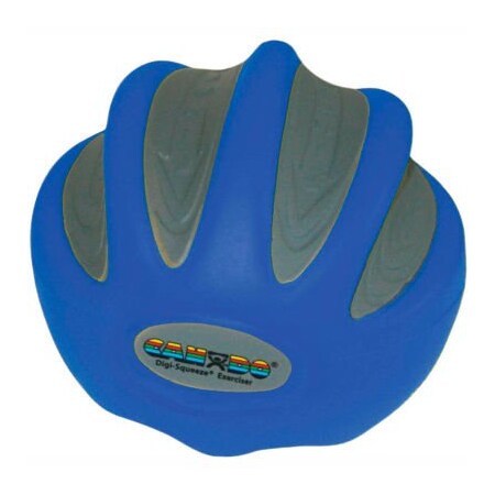 Fabrication Enterprises CanDo Digi-Squeeze Hand Exerciser, Small, Blue, Heavy 26938